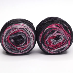 SOK - kézzel festett hibrid zoknifonal - 2x50g - 240308 OOAK!